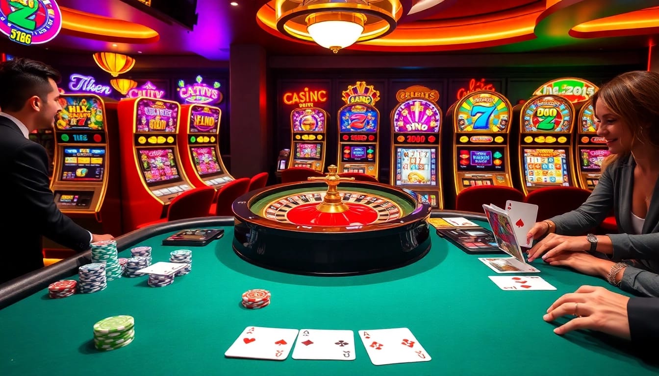 Gambling excitement and luxury at https://open88ss.com/ casino with roulette, cards, and poker chips.
