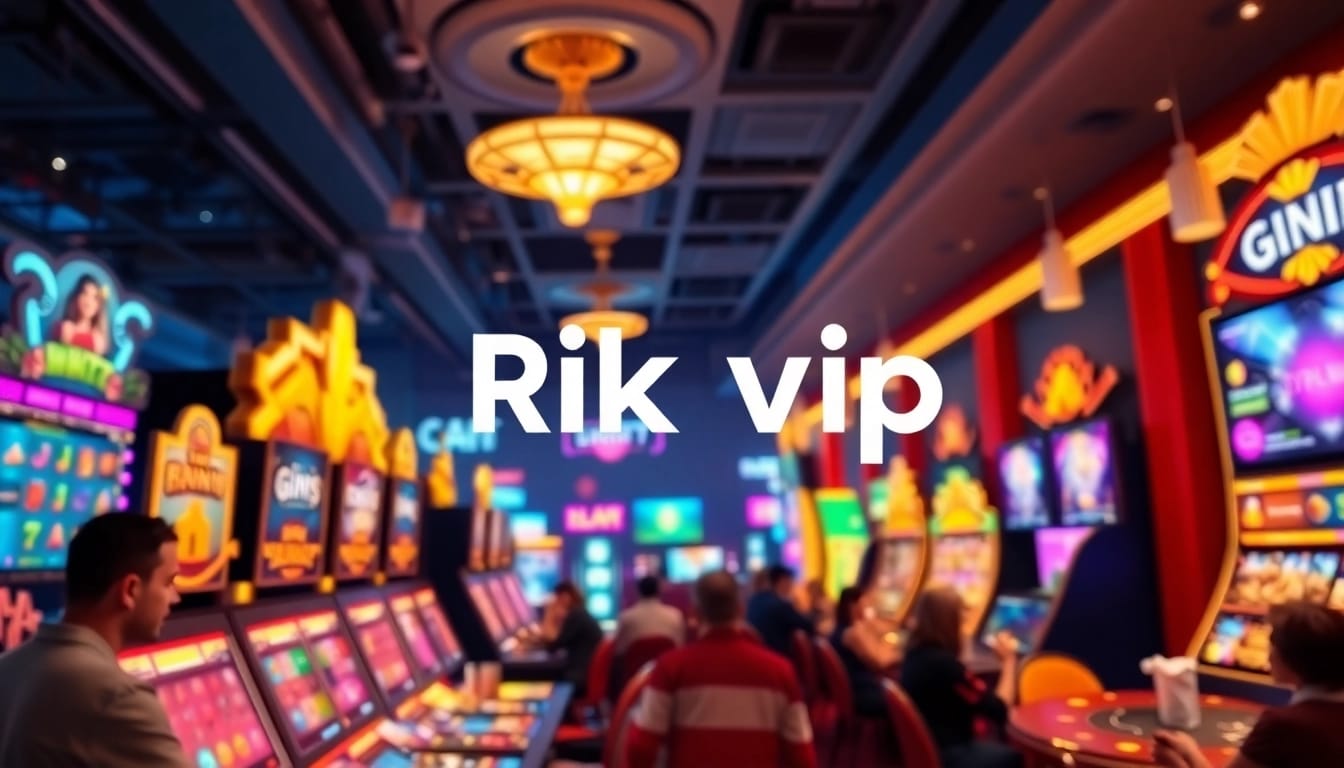 Rikvip online gaming environment with players enjoying diverse games, showcasing excitement and security.
