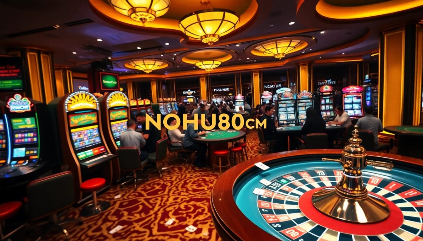 Experience the thrill of gambling at NOHU90 COM with vibrant tables and exciting games.