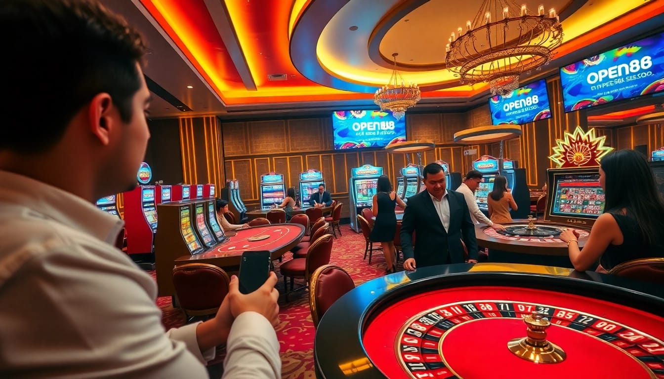 Experience excitement at the table with slots and games at https://open88seo.com/