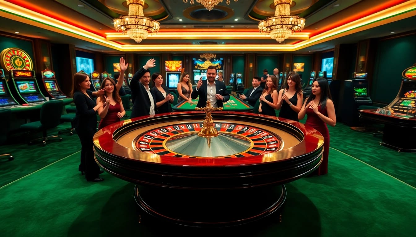 Experience high-stakes excitement at https://kkwinzz.com/ with a luxurious casino setting full of gaming action.