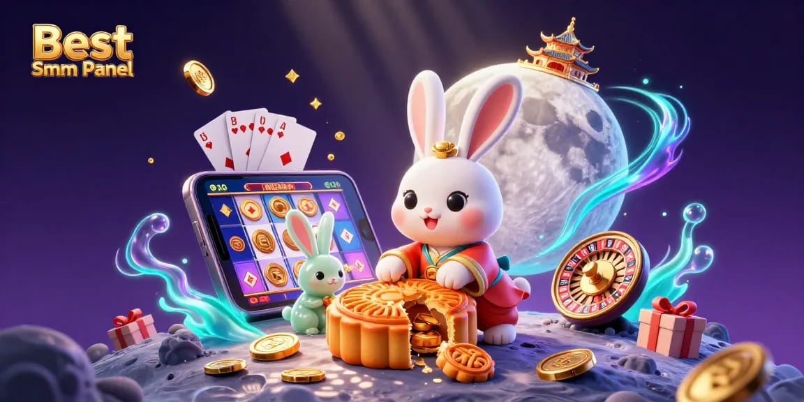 Boost your social media engagement with the Best Smm Panel, featuring vivid casino elements and captivating characters.