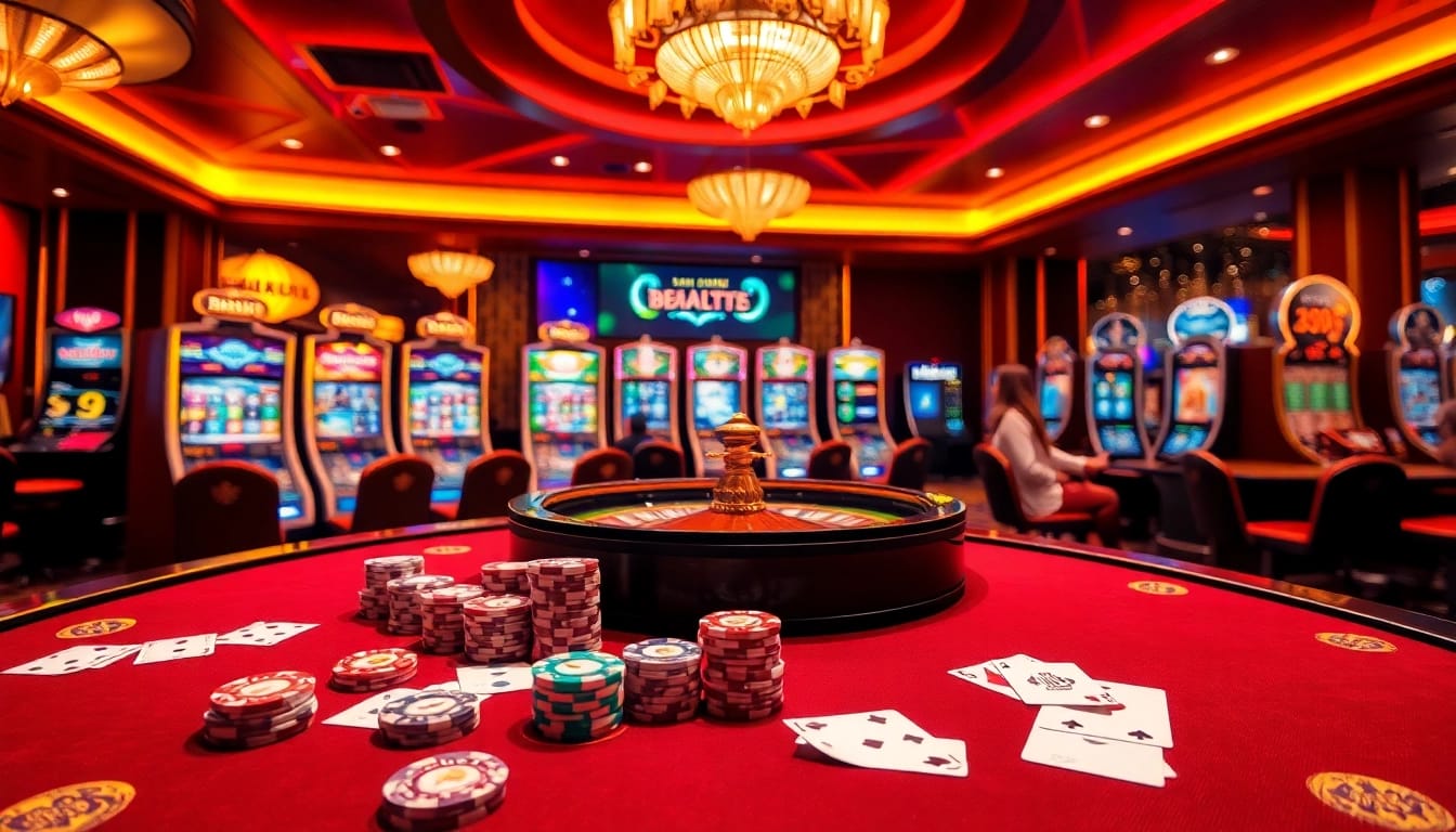 Pragmatic Play slots energizing the gaming atmosphere at a luxurious casino table.