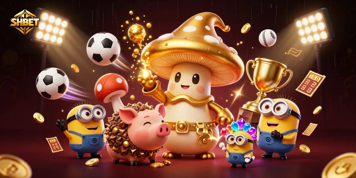 Engage with SHBET's magical online betting world filled with treasures, sports excitement, and golden rewards.