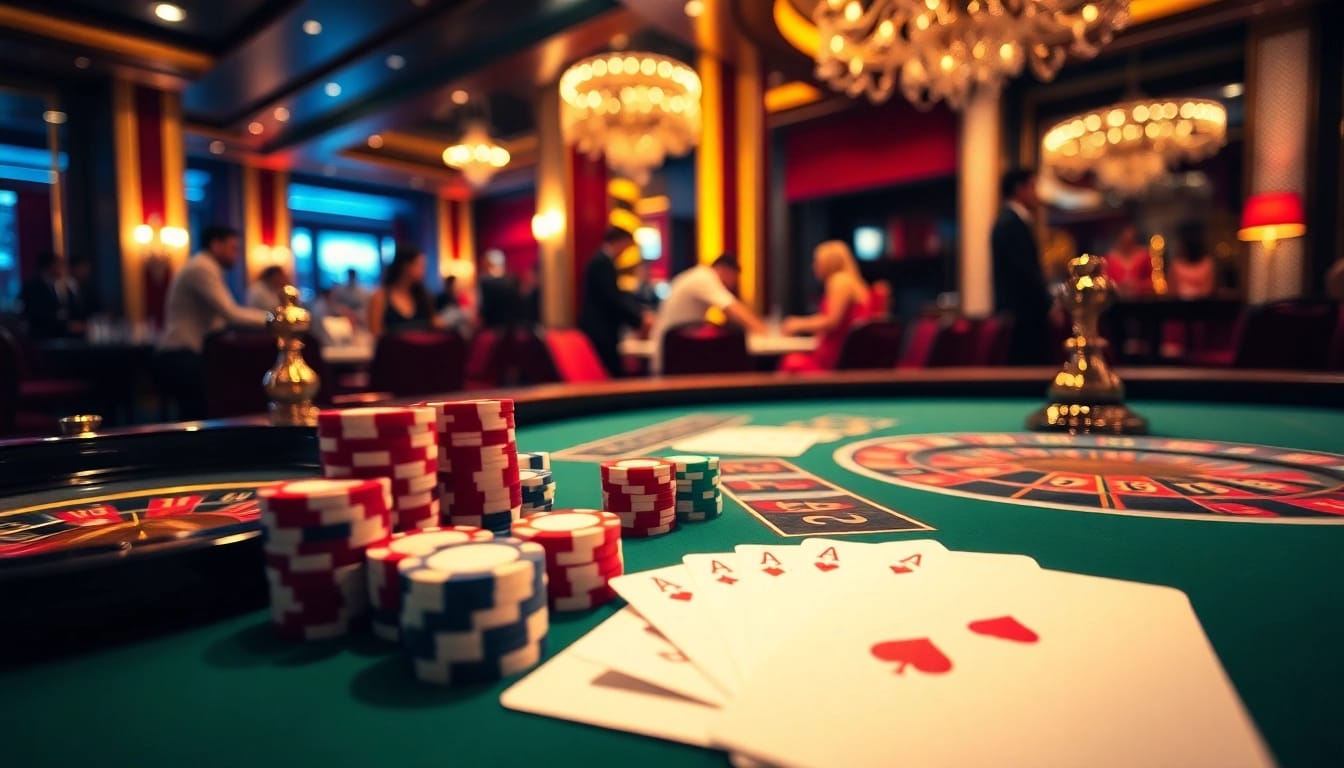 Experience baccarat action at https://xx88.us/ with vibrant chips and glamorous casino ambiance.