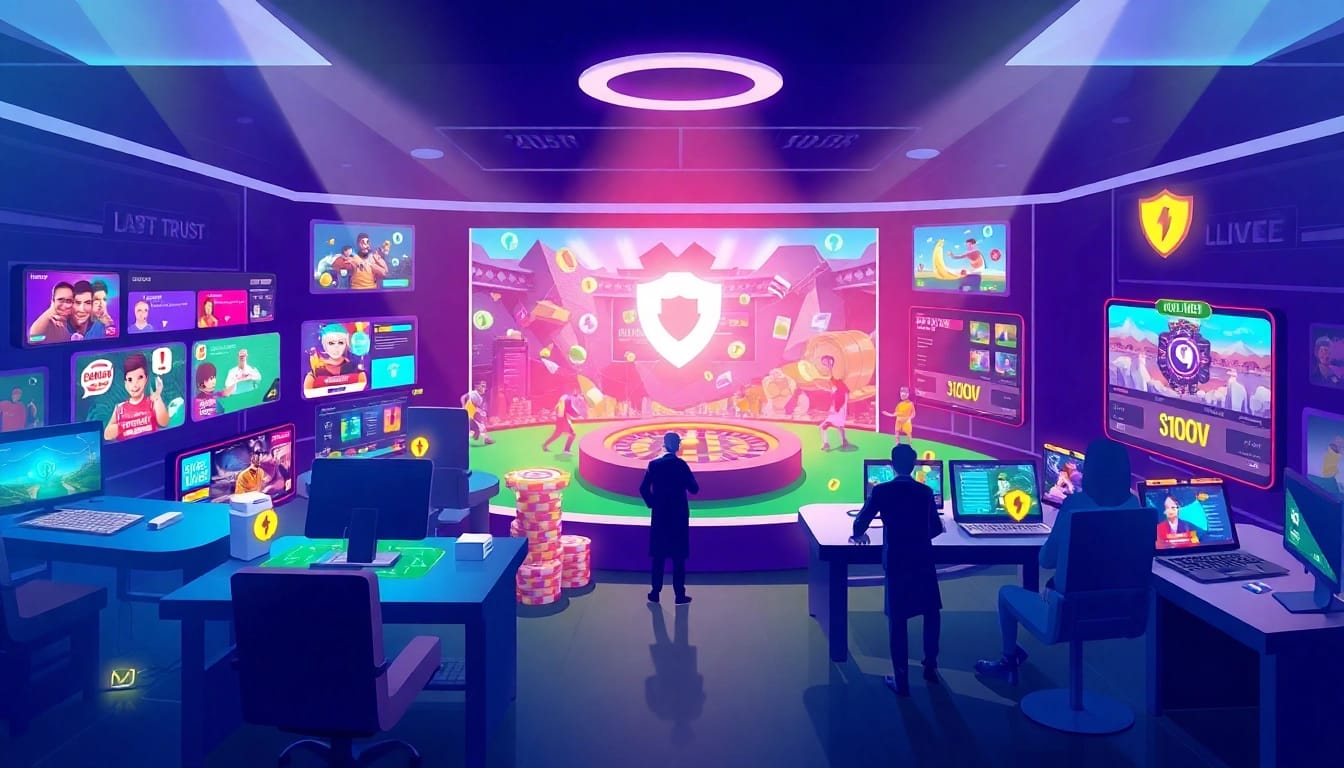 Engaging online gambling interface at UU88 showcasing diverse games and secure transactions.