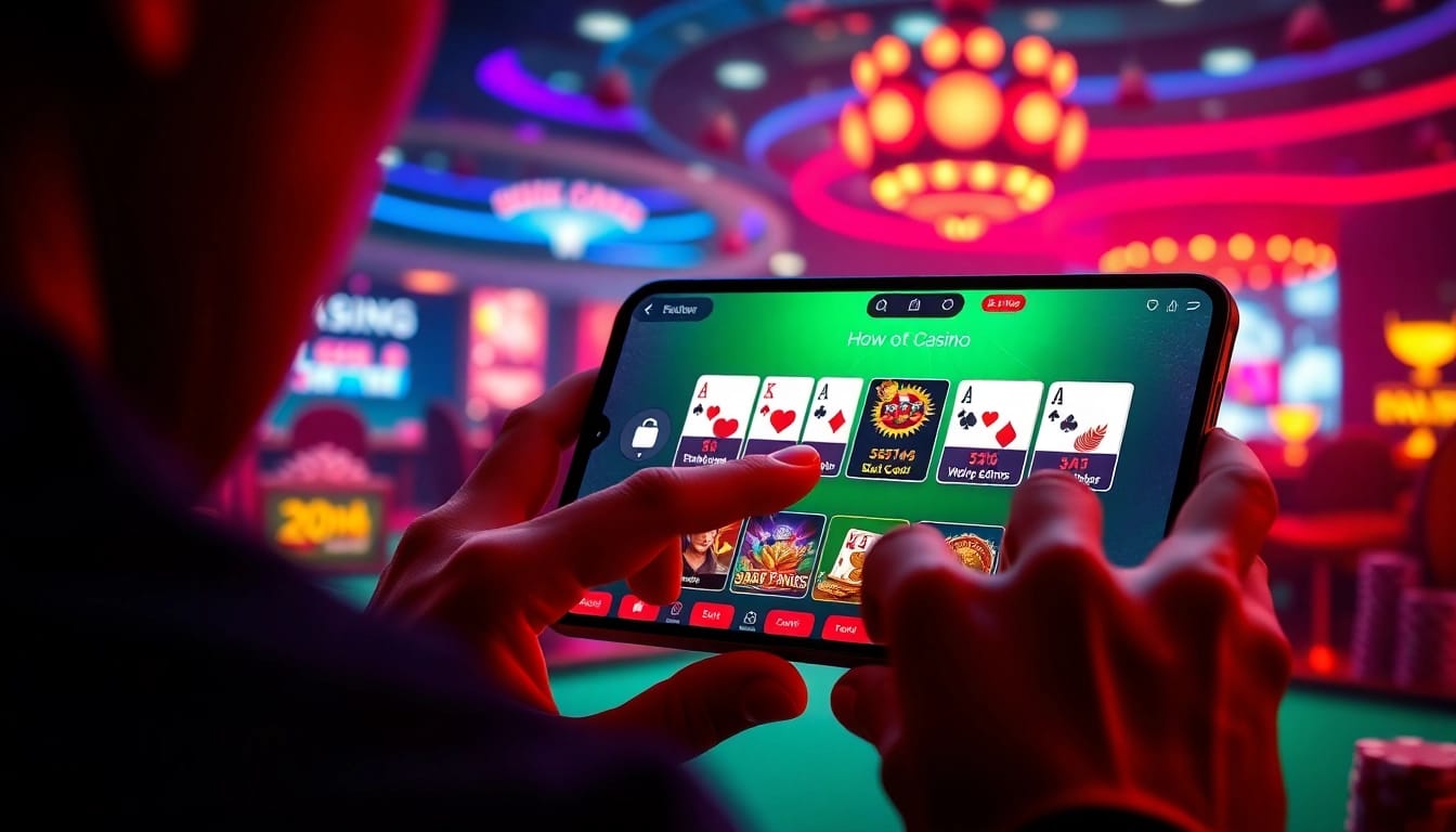 Experience the excitement of Trang chủ Nhất Vip with an engaging digital gaming interface showcasing vibrant casino games and a user-friendly design.