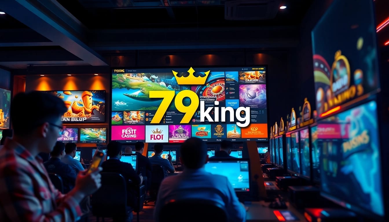 Experience the excitement of 79king's online gaming platform, showcasing diverse games.