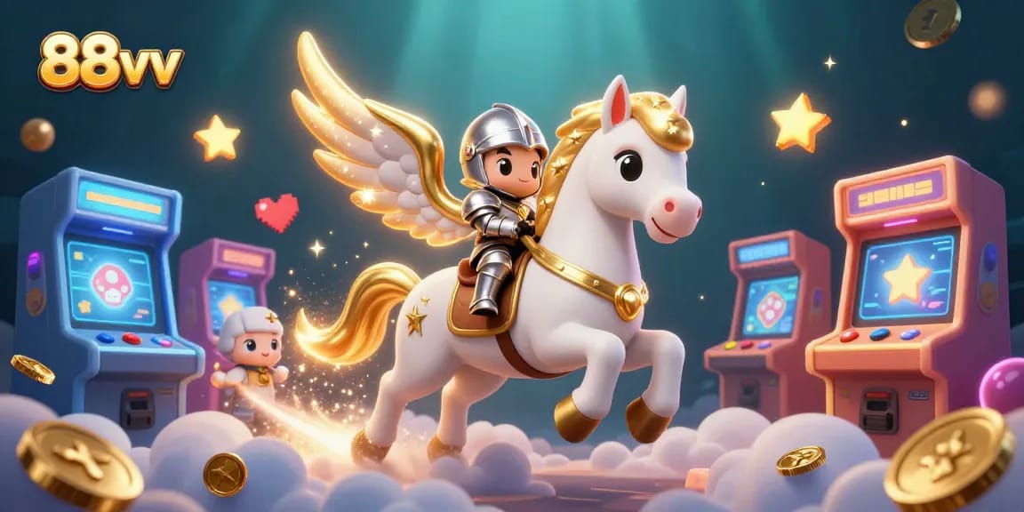 Experience winnings at 88vv with vibrant 3D casino-themed illustrations packed with action and excitement.