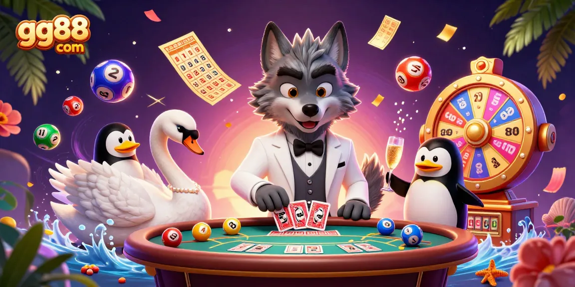 Experience the excitement of gaming at gg88 com with dynamic lottery elements and engaging characters.