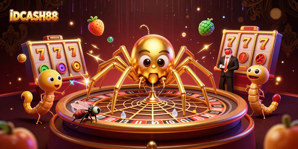 Experience thrilling gameplay at IDCASH88 with interactive slot machines and dazzling casino elements.