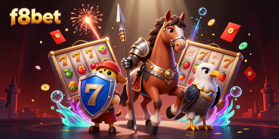 Experience thrilling gameplay with f8bet in this vibrant casino adventure scene.