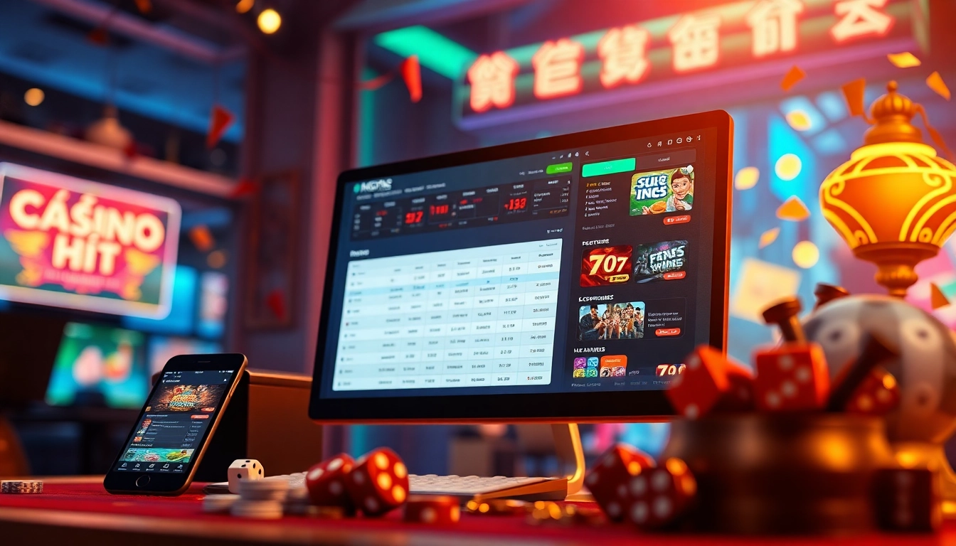 Engaging online gambling scene featuring nhacaiuytin's reliable gaming platform with modern betting tools.
