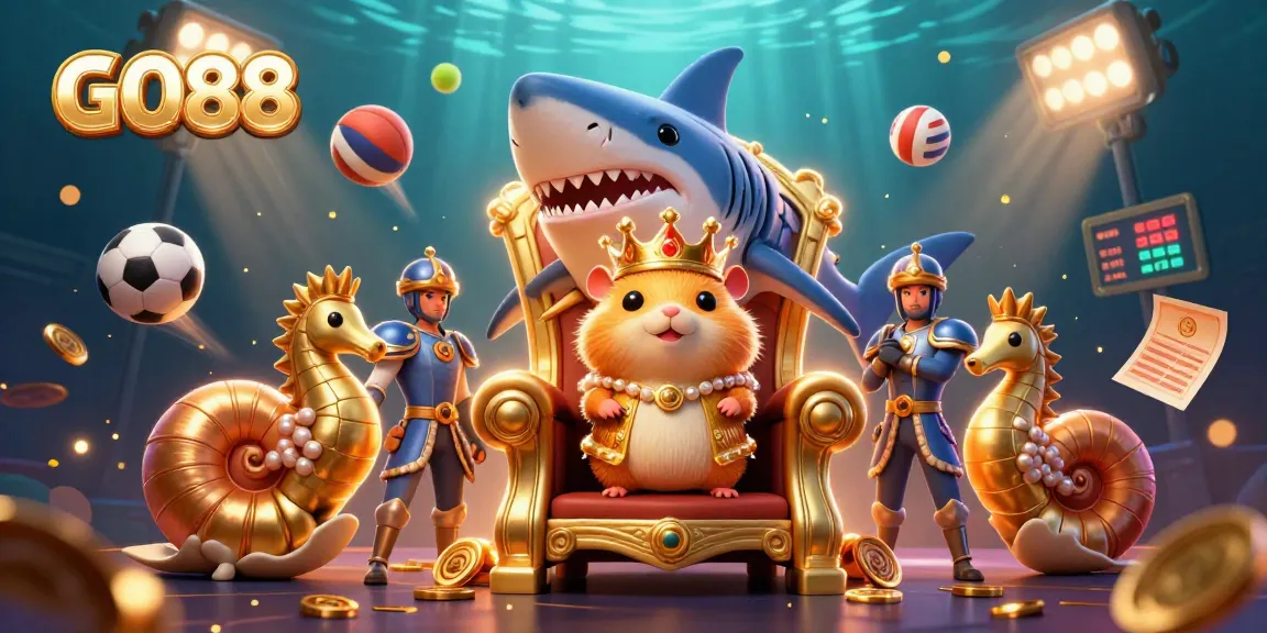 Experience GO88's vibrant online gaming world with dynamic sports elements and an engaging casino atmosphere.