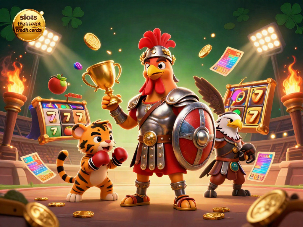 Enjoy thrilling gameplay at slots that accept credit cards with exciting jackpots and vibrant characters.