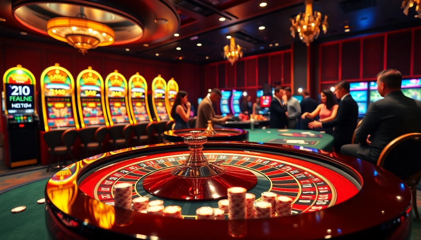 Engage in thrilling casino games at nk88 with vibrant roulette and poker experiences.