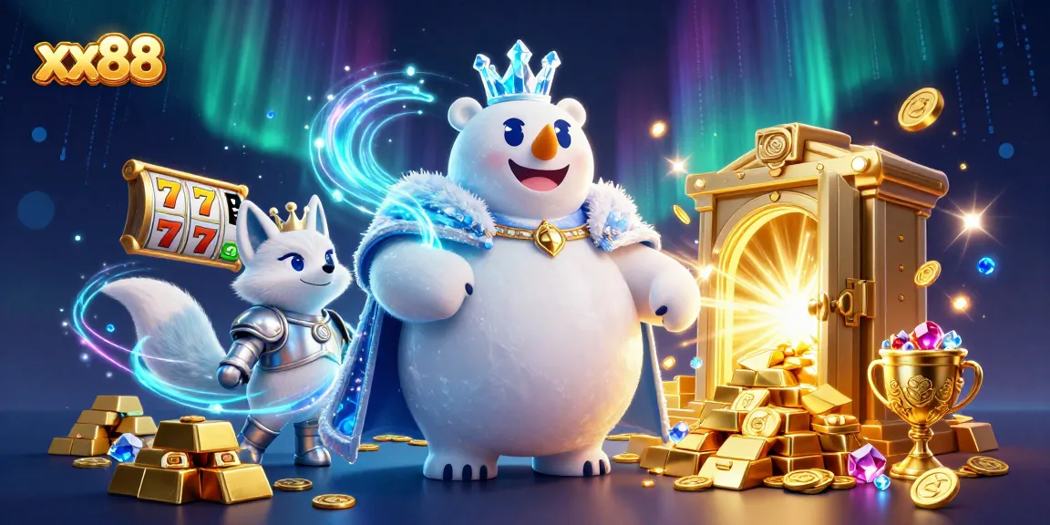 Win big with xx88 in a dynamic slot casino environment featuring treasures and energy!