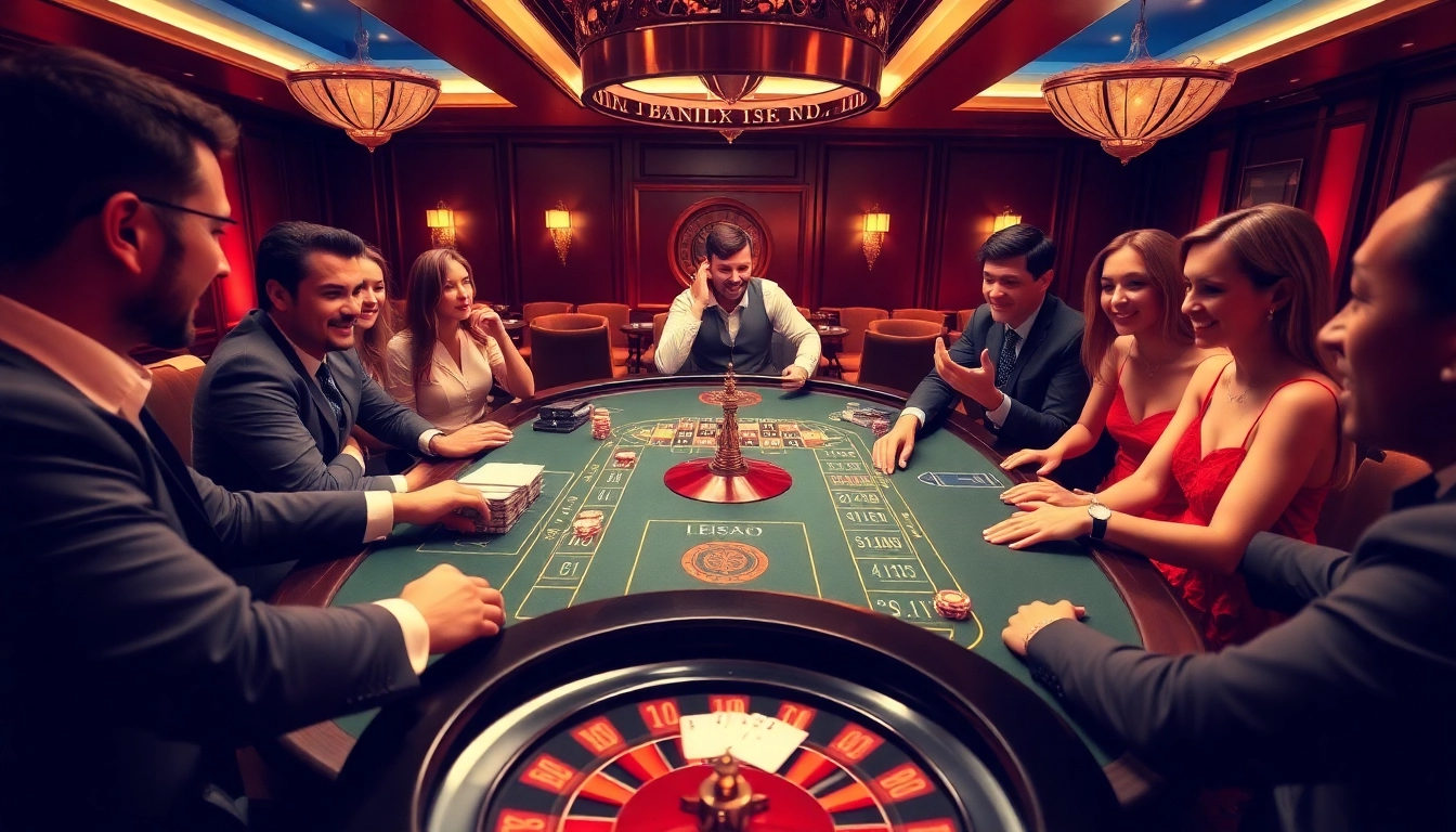 Players thrill in a live Blackjack game at https://bong88.casa/, showcasing excitement and casino action.