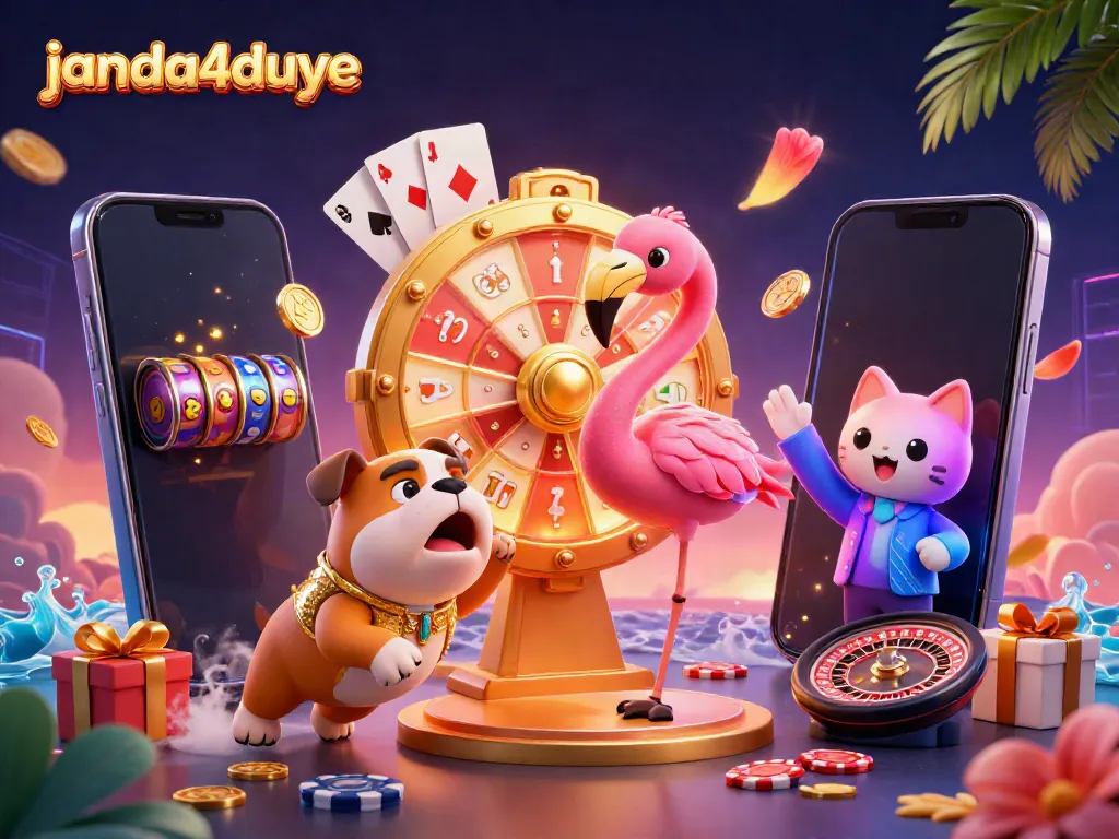 Permainan seru di JANDA4DUYE dengan karakter menarik dan slot yang menggiurkan!