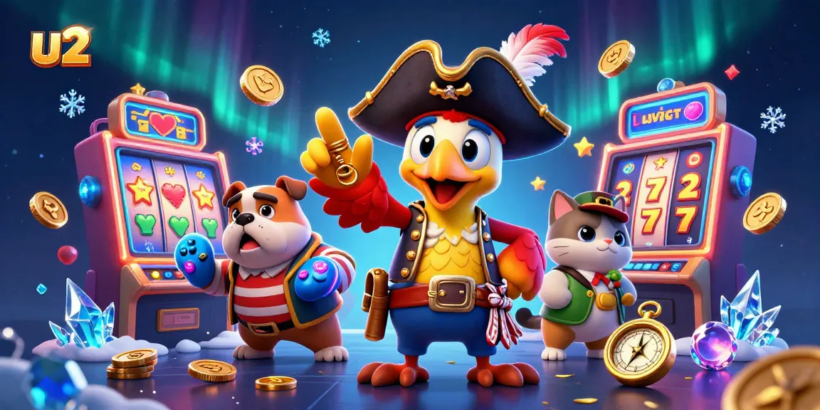 Engage with thrilling U2 casino slot machines featuring vibrant characters and dynamic gameplay.