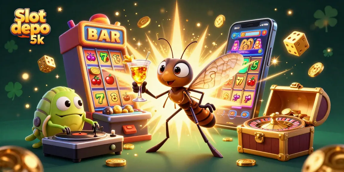Engage with vibrant Slot depo 5k scene showcasing dynamic casino elements, thrilling gameplay, and rich visuals.
