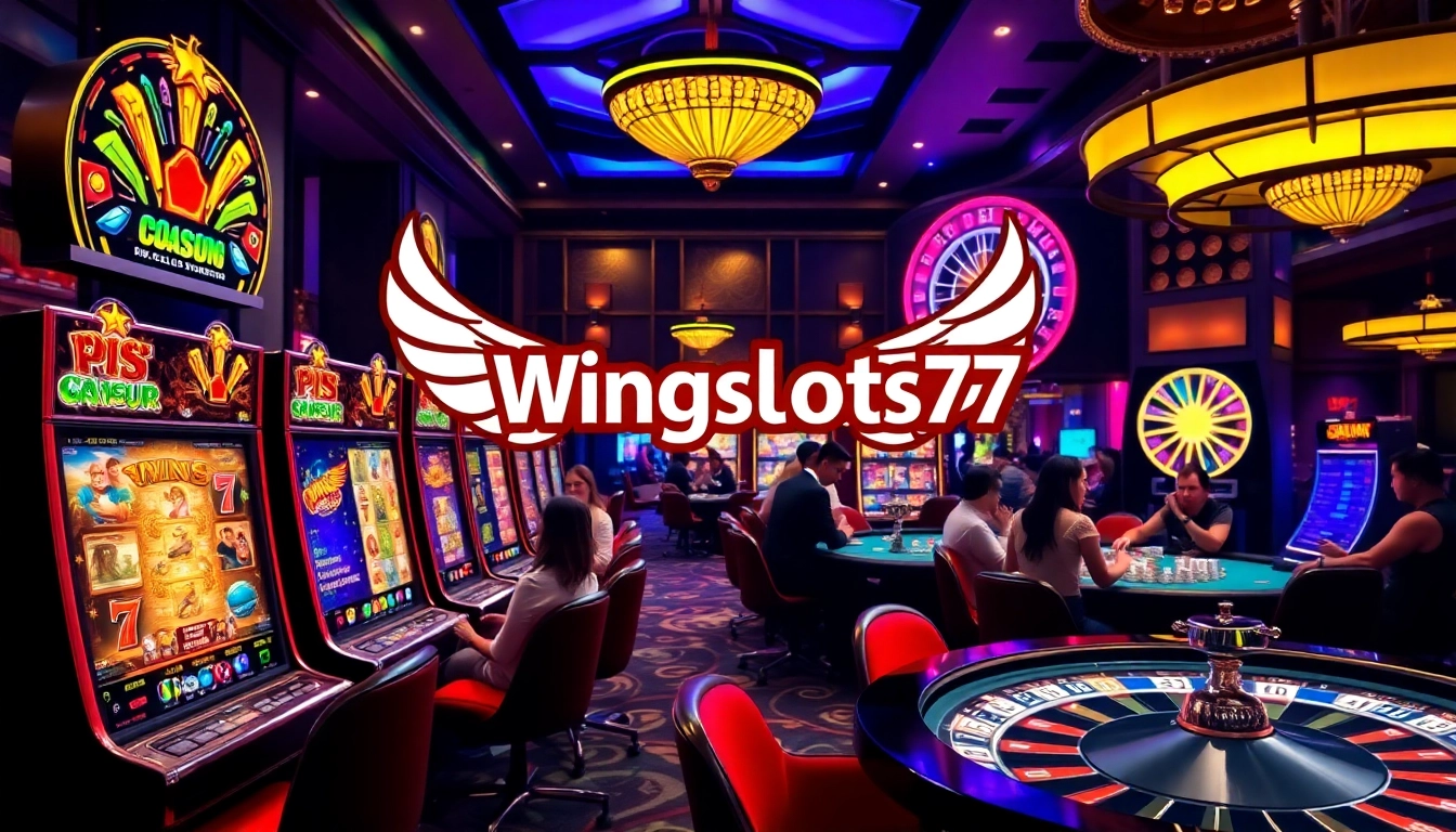 Experience the excitement of winning at Wingslots77's engaging online slot games.