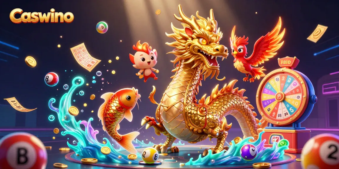 Engage with Caswino's vibrant gambling scene featuring rich visual elements.