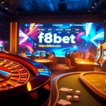 Experience the excitement of online gambling at https://f8bet.net.in/, with vibrant casino visuals.