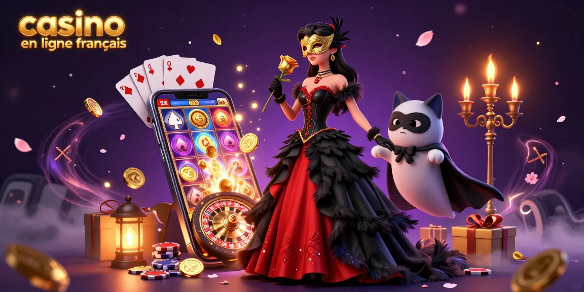 Vivez l'excitation du casino en ligne français avec des machines à sous captivantes et des visuels de jeu dynamiques.