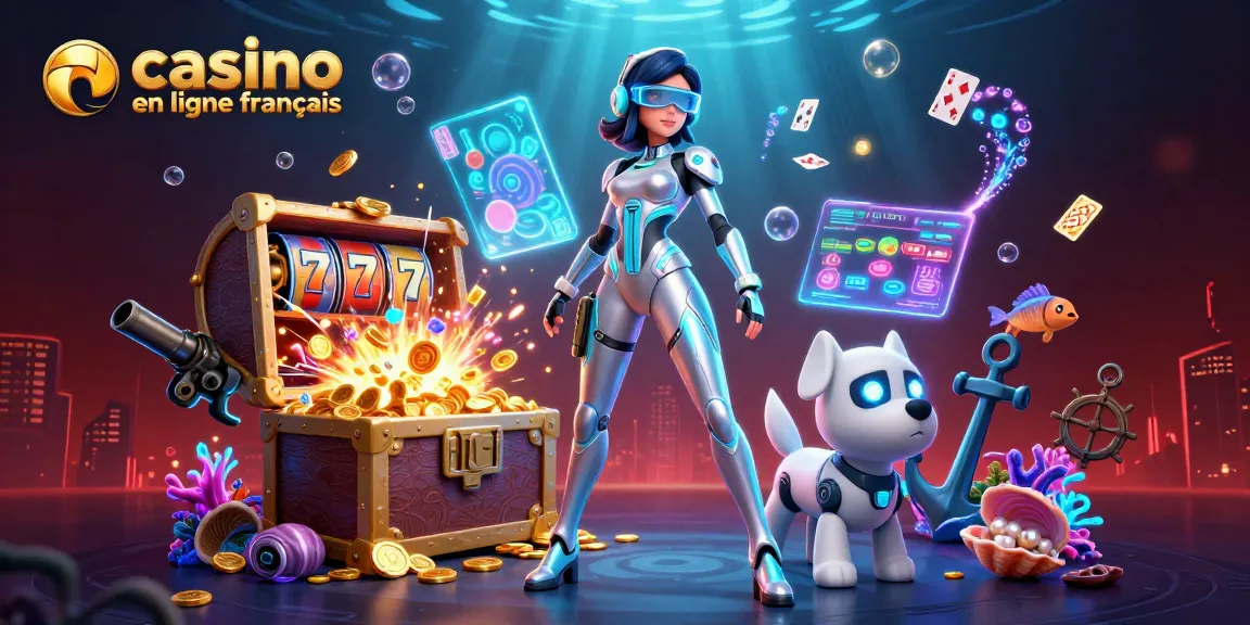 Experience thrilling gameplay with casino en ligne francais in a vibrant, dynamic casino scene.