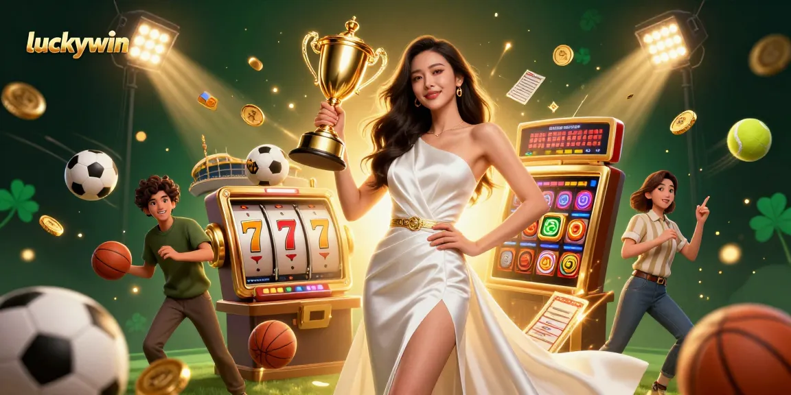 Experience thrilling slot games at luckywin with vibrant visuals and dynamic sports elements.
