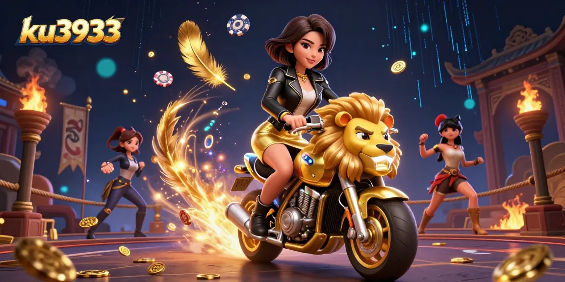 Engage with ku3933's thrilling gambling scene, showcasing excitement and dynamic betting action.