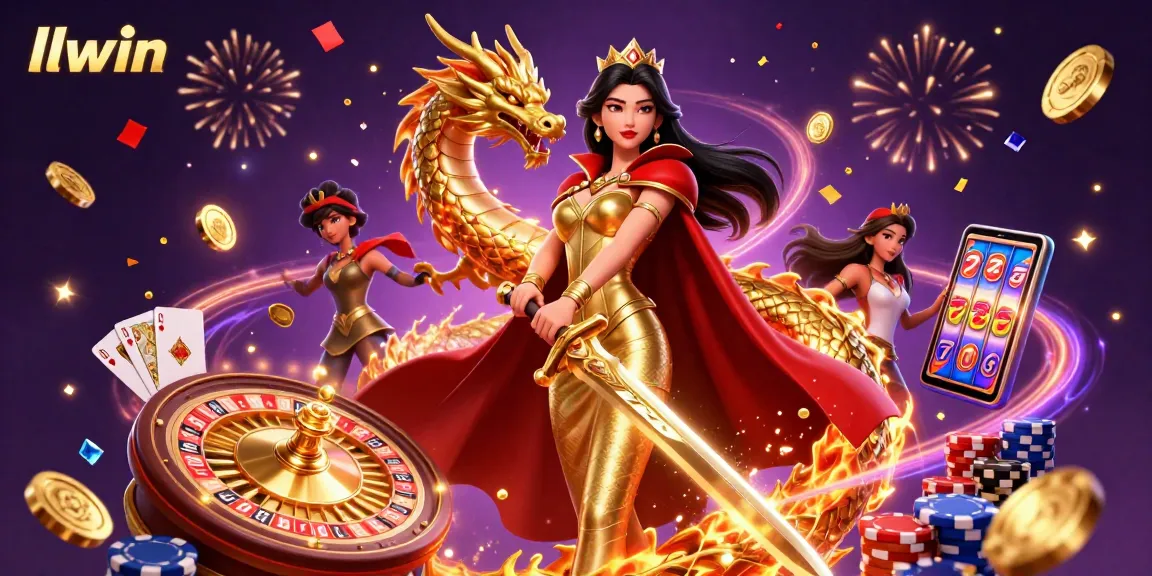 Experience thrilling moments with llwin while spinning a 3D roulette wheel and winning lavish rewards.