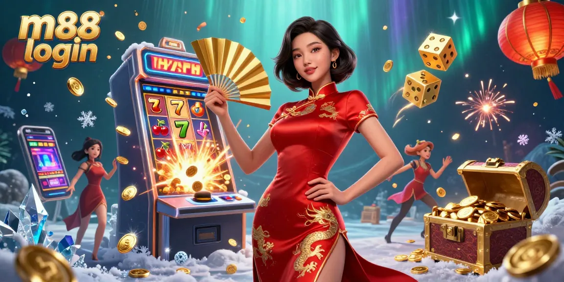 Rasakan m88 login dan menangkan hadiah besar dengan tema kasino online yang cerah dengan wanita Asia yang cantik.
