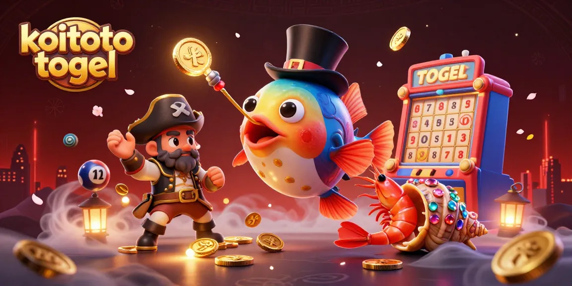Engage with koitoto togel lottery excitement featuring vibrant scenes and rich details.